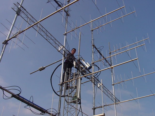 SM2CEW EME antenna