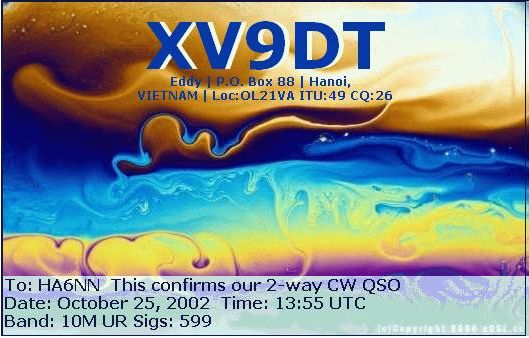 eQSL fron Vietnam