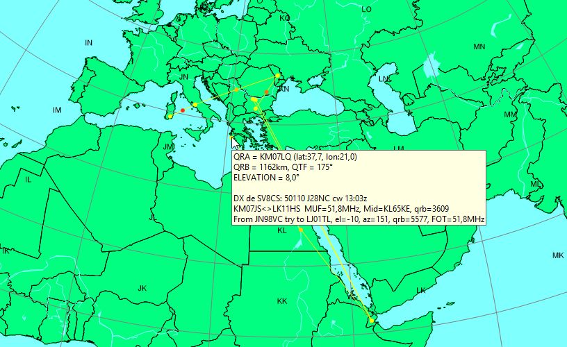 J28NC 6 m Es DX