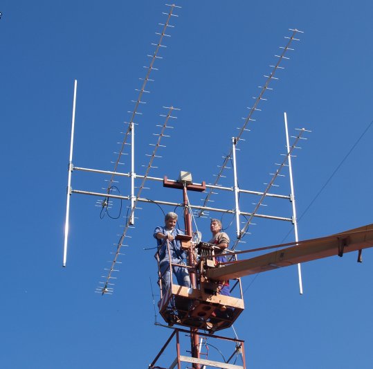OM3BC EME antenna 2006