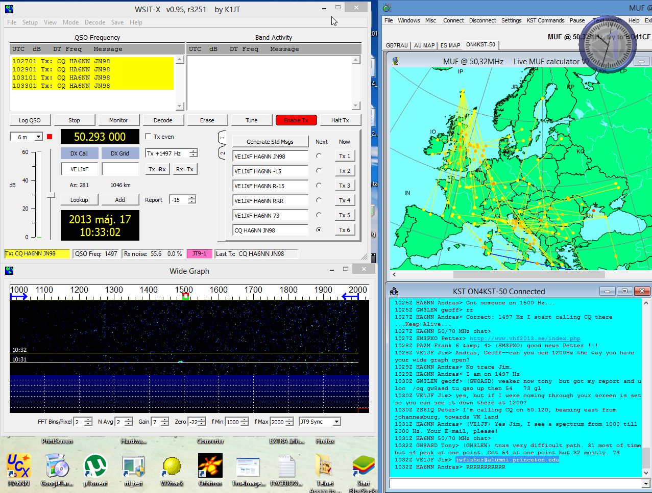 WSJT-X new adjustments on Wide Graph